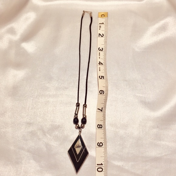 Black obsidian necklace - Picture 5 of 6